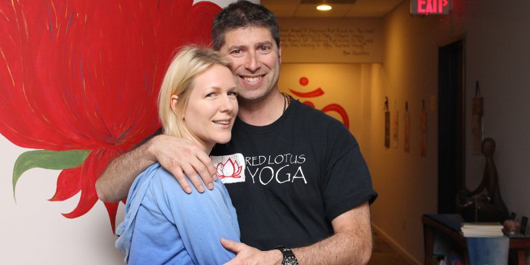 Brian and Kate Granader - Owners of Red Lotus Yoga Studio, Rochester Hills, Michigan