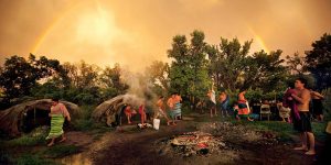 Traditional American Indian Sweat Lodge Ceremony